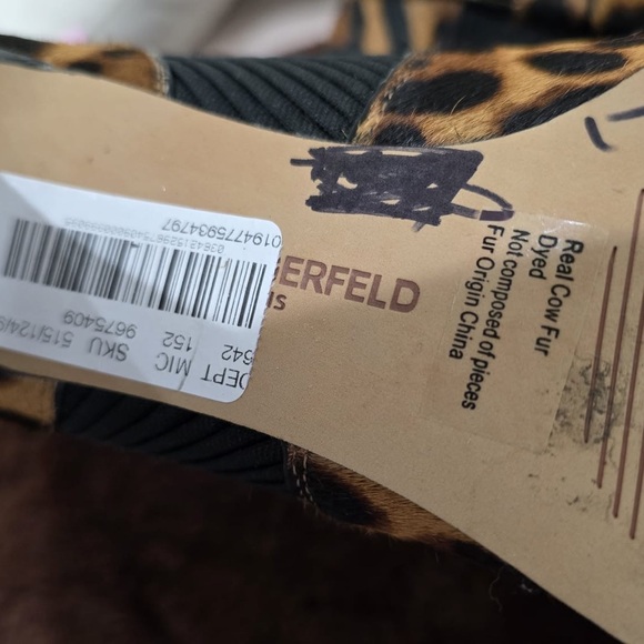 Boots Animal print, size 7  Karl Lagerfeld - Picture 11 of 12